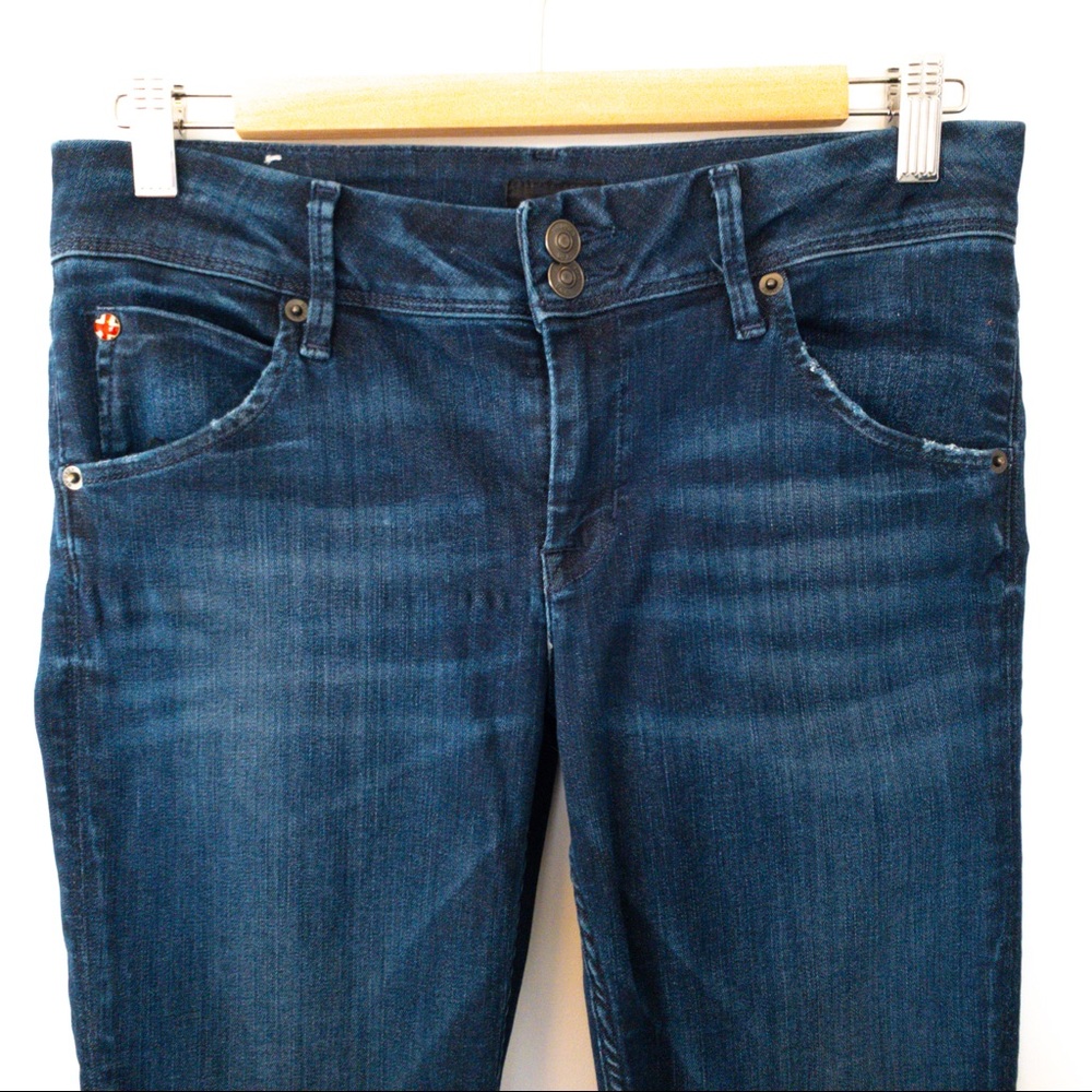 Hudson Women Size 28 Collin Flap Pocket Skinny Leg